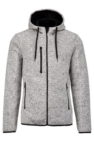 PROACT PA365 - Mens heather hooded jacket