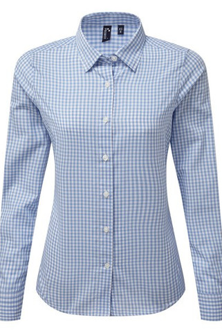 Premier PR352 - Chemise vichy gros carreaux