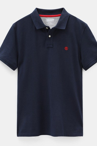 Timberland TB0A26N4 - Millers River short-sleeved organic cotton piqué polo shirt