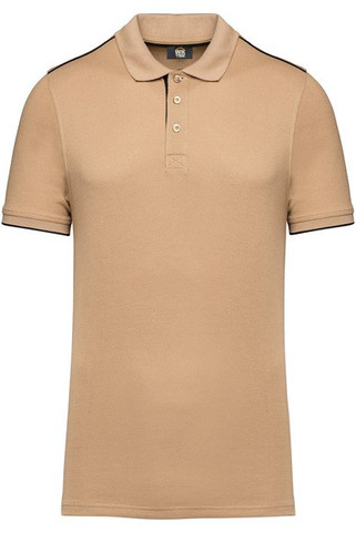 WK. Designed To Work WK270 - Polo contrastant manches courtes homme DayToDay
