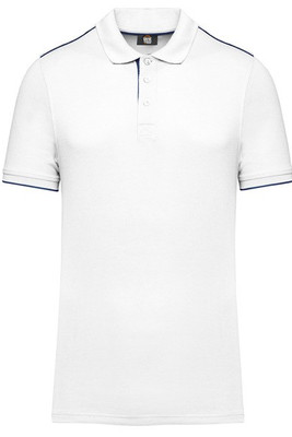 WK. Designed To Work WK270 - Polo DayToDay contrastado hombre