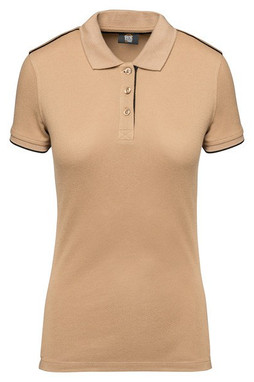 WK. Designed To Work WK271 - Polo donna DayToDay a contrasto maniche corte