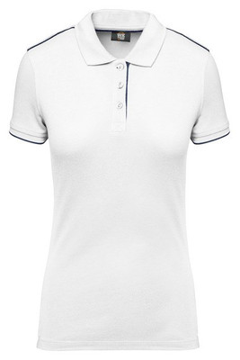 WK. Designed To Work WK271 - Polo DayToDay contrastado mujer