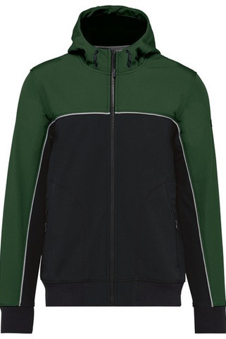 WK. Designed To Work WK450 - 3-lagiger zweifarbiger Unisex-Softshell-Blouson