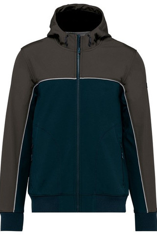 WK. Designed To Work WK450 - 3-lagiger zweifarbiger Unisex-Softshell-Blouson