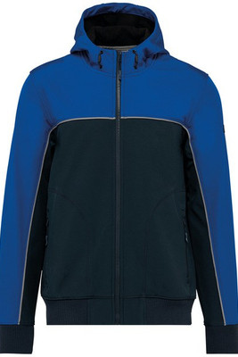 WK. Designed To Work WK450 - 3-lagiger zweifarbiger Unisex-Softshell-Blouson