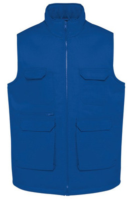 WK. Designed To Work WK607 - Gilet unisex in policotone multitasche imbottito