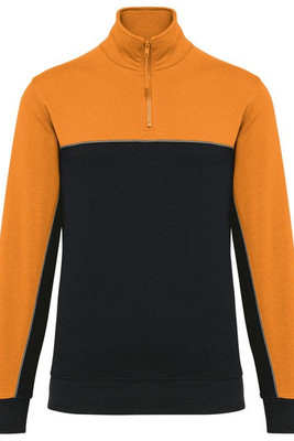WK. Designed To Work WK404 - Sweatshirt meio fecho eco-responsável unissexo