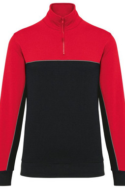 WK. Designed To Work WK404 - Sweat-shirt écoresponsable col zippé unisexe