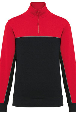 WK. Designed To Work WK404 - Unisex Öko-Fleece Sweatshirt mit Reißverschluss