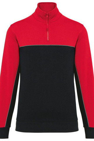 WK. Designed To Work WK404 - Unisex Öko-Fleece Sweatshirt mit Reißverschluss