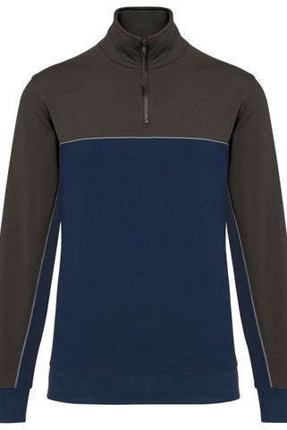 WK. Designed To Work WK404 - Sweat-shirt écoresponsable col zippé unisexe