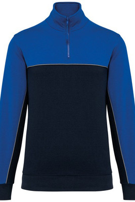 WK. Designed To Work WK404 - Unisex Öko-Fleece Sweatshirt mit Reißverschluss