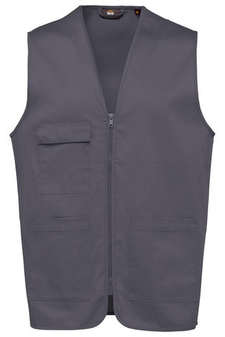 WK. Designed To Work WK608 - Unisex gilet in polykatoen met veel zakken