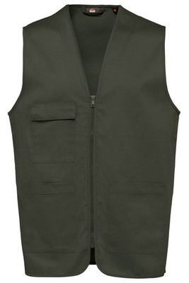 WK. Designed To Work WK608 - Unisex polycotton multi-pocket vest