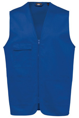 WK. Designed To Work WK608 - Gilet unisex in policotone multitasche