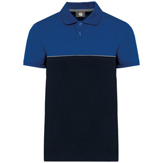 WK. Designed To Work WK210 - Unisex eco-friendly two-tone short sleeve polo shirt
