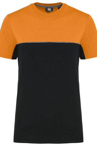 WK. Designed To Work WK304 - Unisex eco-friendly short sleeve two-tone t-shirt