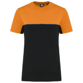 WK. Designed To Work WK304 - Unisex eco-friendly short sleeve two-tone t-shirt