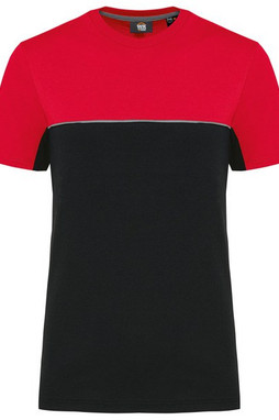 WK. Designed To Work WK304 - Unisex eco-friendly short sleeve two-tone t-shirt