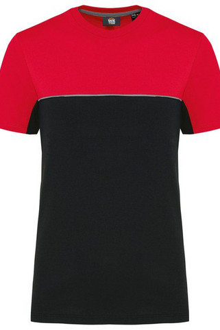 WK. Designed To Work WK304 - Unisex Öko Zweifarbiges Kurzarmshirt