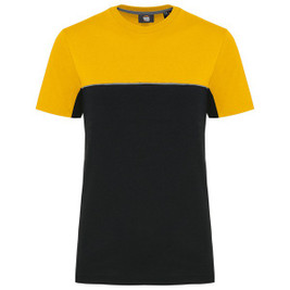 WK. Designed To Work WK304 - Unisex eco-friendly short sleeve two-tone t-shirt