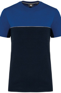 WK. Designed To Work WK304 - Unisex eco-friendly short sleeve two-tone t-shirt