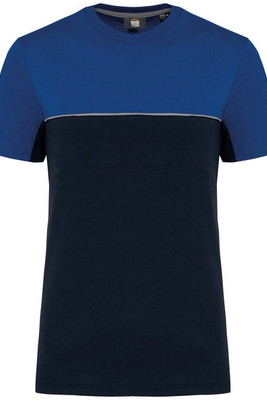 WK. Designed To Work WK304 - Unisex eco-friendly short sleeve two-tone t-shirt