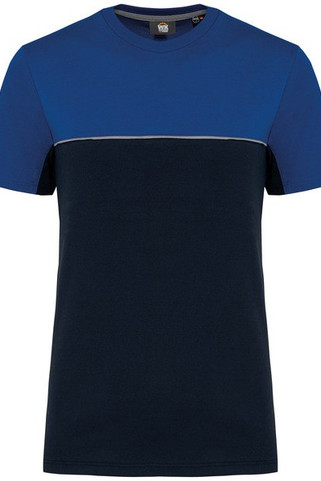 WK. Designed To Work WK304 - Unisex Öko Zweifarbiges Kurzarmshirt