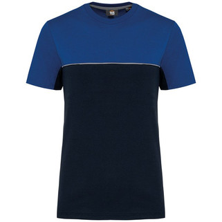 WK. Designed To Work WK304 - Unisex eco-friendly short sleeve two-tone t-shirt
