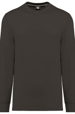 WK. Designed To Work WK303 - T-shirt unisex ecosostenibile maniche lunghe