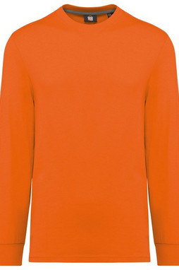 WK. Designed To Work WK303 - Ecologisch uniseks T-shirt met lange mouwen