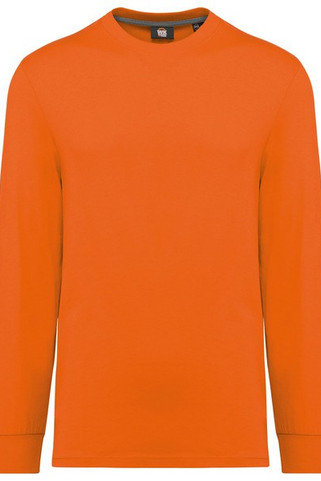 WK. Designed To Work WK303 - Umweltfreundliches Unisex-T-Shirt mit langen Ärmeln