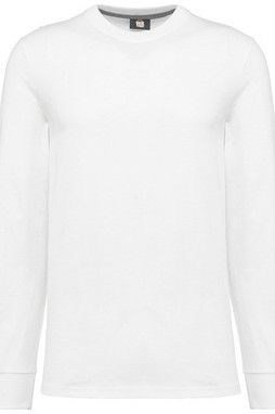 WK. Designed To Work WK303 - Ecologisch uniseks T-shirt met lange mouwen