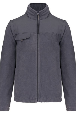 WK. Designed To Work WK9105 - Veste polaire à manches amovibles