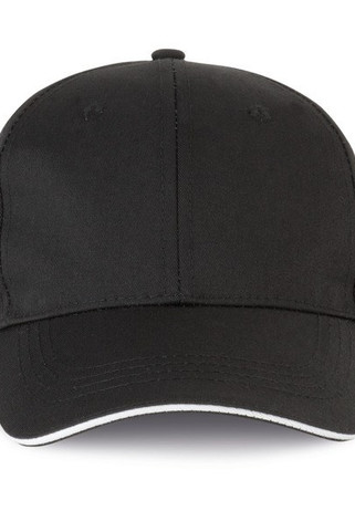 WK. Designed To Work WKP145 - Oekotex certified 6 panels cap with sandwich peak