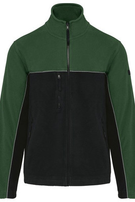 WK. Designed To Work WK904 - Giacca unisex in pile bicolore ecosostenibile