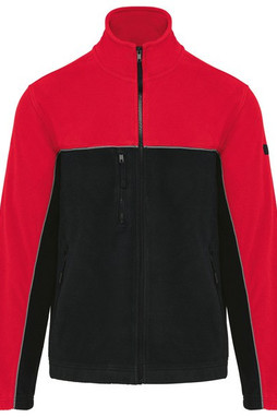 WK. Designed To Work WK904 - Unisex eco-friendly two-tone polarfleece jacket
