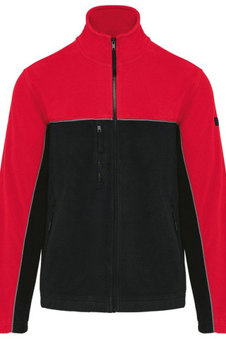 WK. Designed To Work WK904 - Ecologisch, tweekleurig uniseks fleecejas