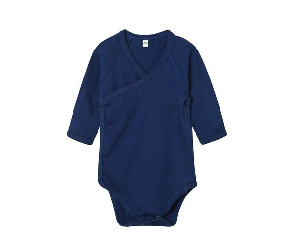 BABYBUGZ BZ060 - BABY LONG SLEEVE KIMONO BODYSUIT