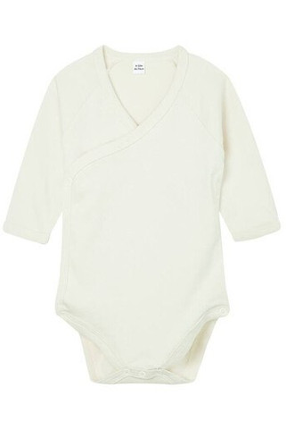 BABYBUGZ BZ060 - BABY LONG SLEEVE KIMONO BODYSUIT