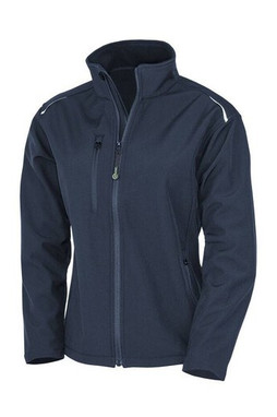 RESULT RS900F - WOMENS RECYCLED 3-LAYER PRINTABLE SOFTSHELL JACKET