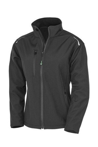 RESULT RS900F - WOMENS RECYCLED 3-LAYER PRINTABLE SOFTSHELL JACKET