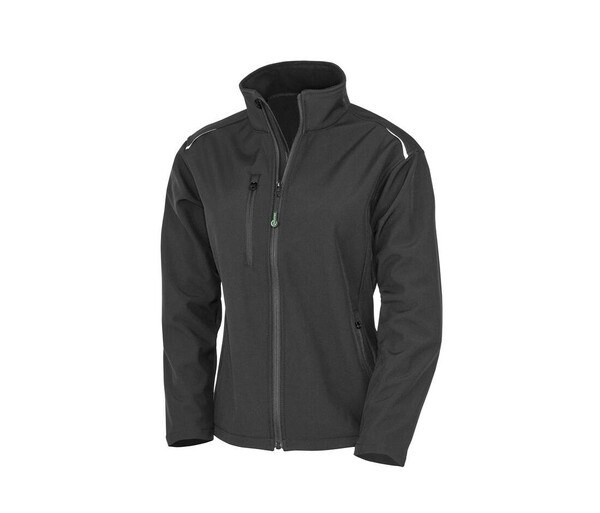 RESULT RS900F - WOMENS RECYCLED 3-LAYER PRINTABLE SOFTSHELL JACKET