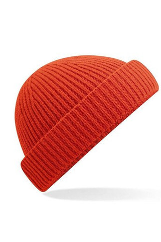 BEECHFIELD BF383R - Eco-Friendly Recycled Polyester Ribbed Beanie