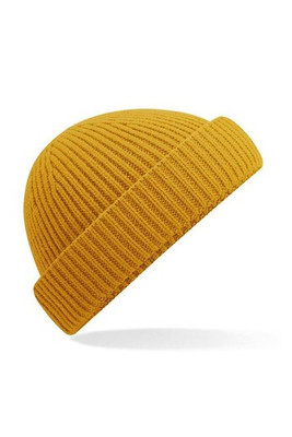 BEECHFIELD BF383R - Eco-Friendly Recycled Polyester Ribbed Beanie
