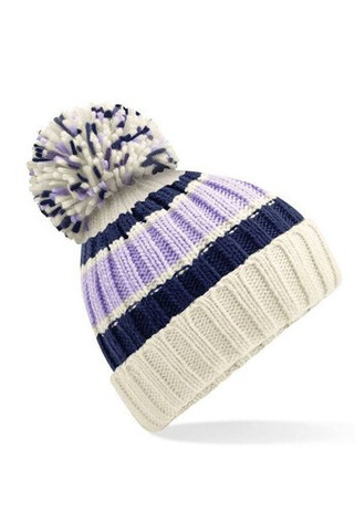 BEECHFIELD BF392 - HYGGE STRIPED BEANIE