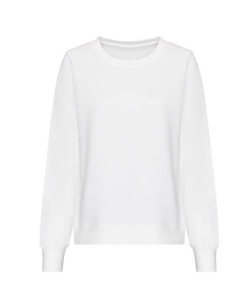 AWDIS JH030F - Klassisk Kvinde Sweatshirt med Børstet Fleece