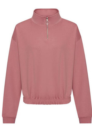 AWDIS JH037 - Sweat court col zippé femme