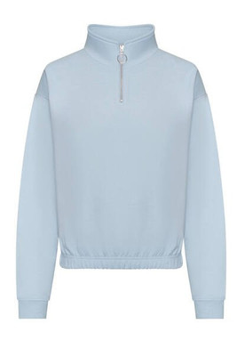 AWDIS JH037 - WOMEN'S CROPPED 1/4 ZIP SWEAT
